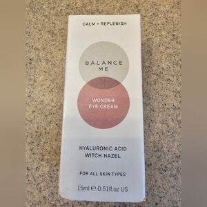 Balance Me Wonder Eye Cream - Hydrating Eye Cream with Hyaluronic Acid
